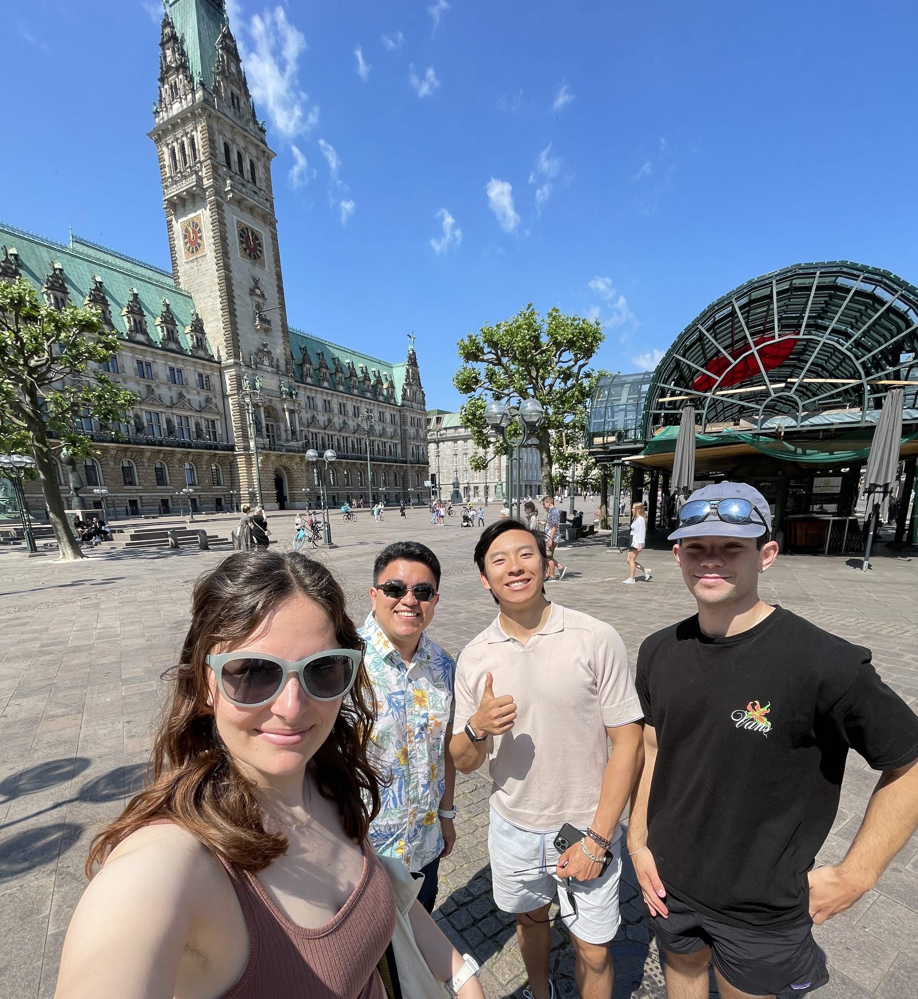Summer interns in Hamburg