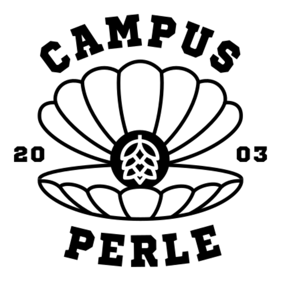 Logo der Campusperle AG der TUHH gebrauten Bieres 
