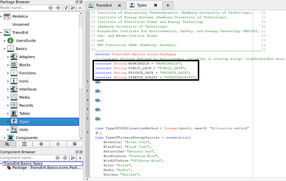 Rename environment variables