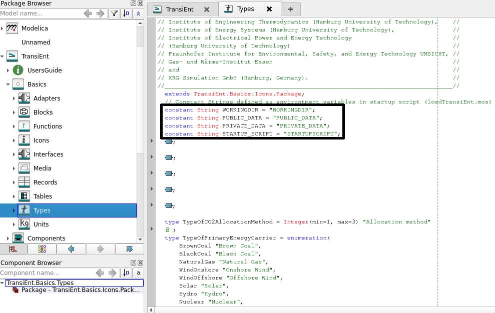 Rename environment variables