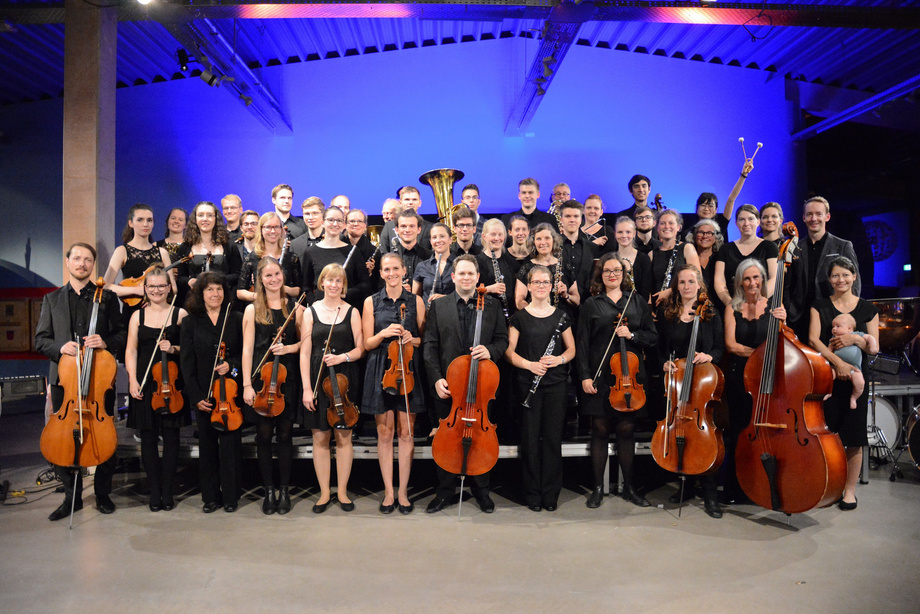Guppenfoto des Orchesters
