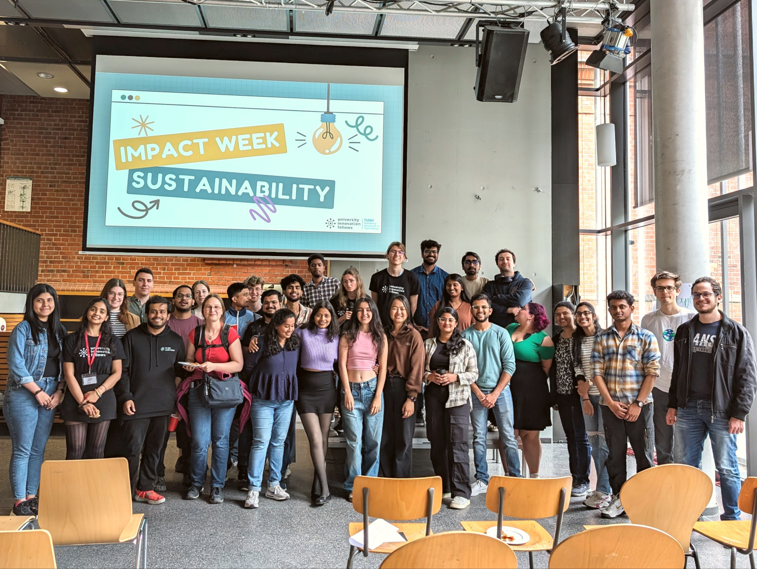 Studierende bei der Impact Week